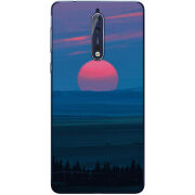 Чехол Uprint Nokia 8 Cold Red Light