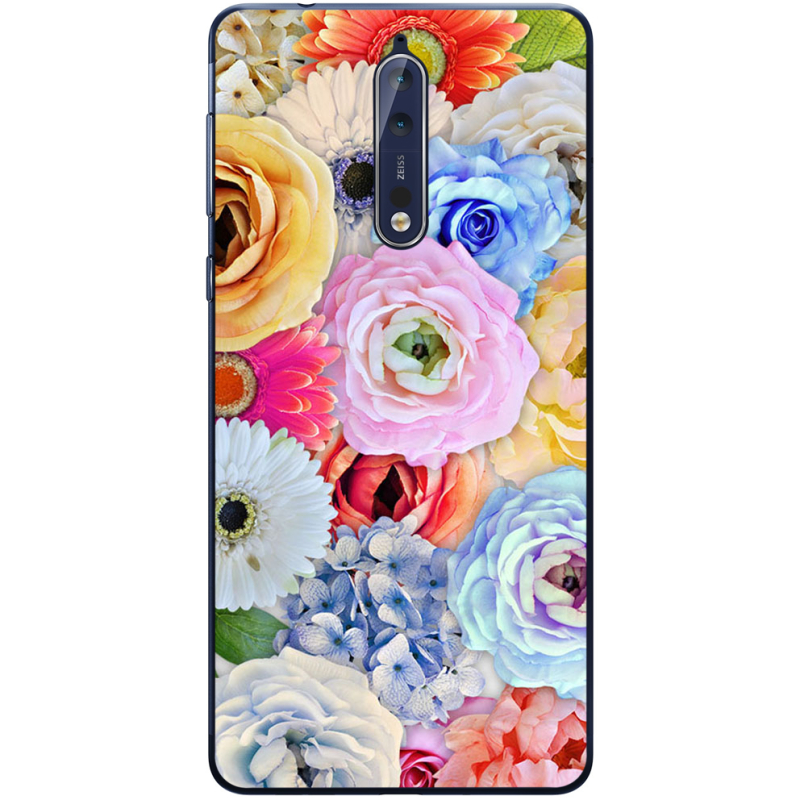 Чехол Uprint Nokia 8 Blossom