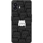 Черный чехол BoxFace Nothing Phone (2) 