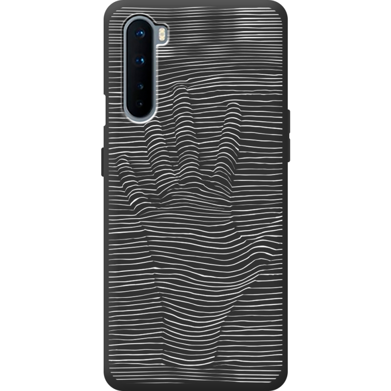 Черный чехол BoxFace OnePlus Nord Optical Hand