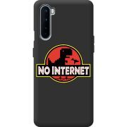 Черный чехол BoxFace OnePlus Nord No Internet