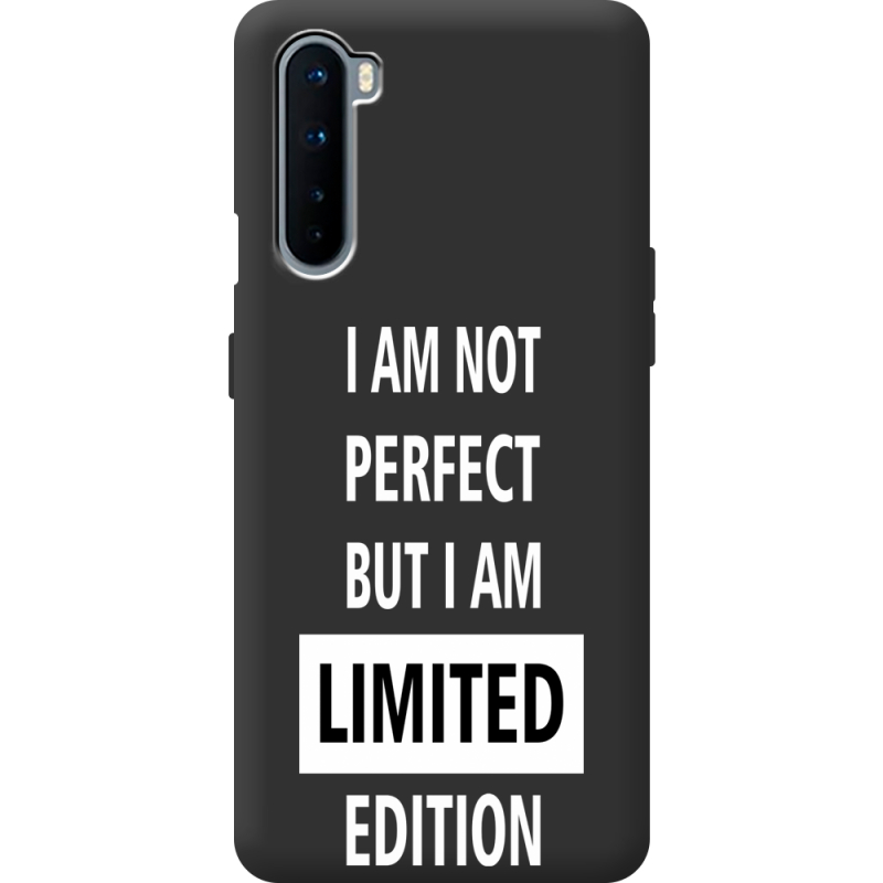 Черный чехол BoxFace OnePlus Nord Limited Edition