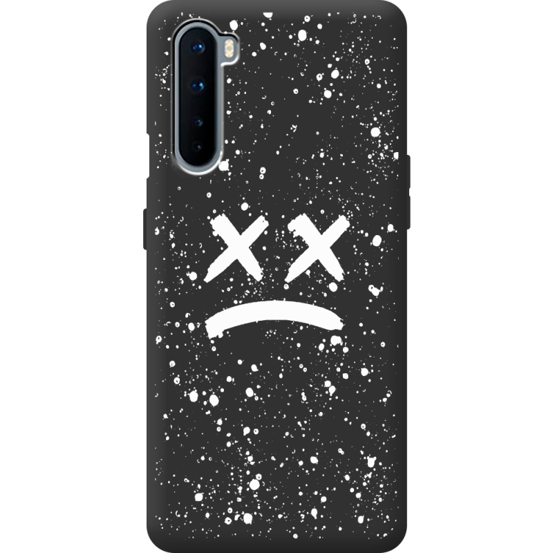 Черный чехол BoxFace OnePlus Nord Sad Way