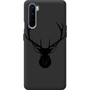 Черный чехол BoxFace OnePlus Nord Deer