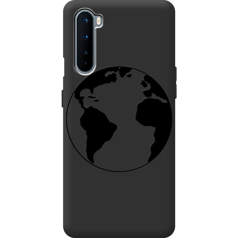Черный чехол BoxFace OnePlus Nord Earth