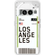 Прозрачный чехол BoxFace Nothing Phone (2a) Ticket Los Angeles
