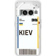 Прозрачный чехол BoxFace Nothing Phone (2a) Ticket Kiev