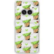 Прозрачный чехол BoxFace Nothing Phone (2a) Pattern Baby Yoda