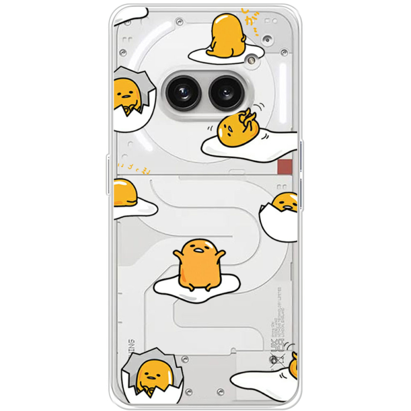 Прозрачный чехол BoxFace Nothing Phone (2a) Gudetama