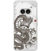 Прозрачный чехол BoxFace Nothing Phone (2a) Chinese Dragon