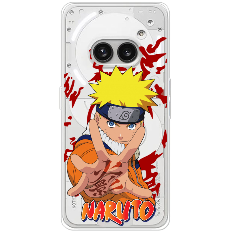 Прозрачный чехол BoxFace Nothing Phone (2a) Naruto