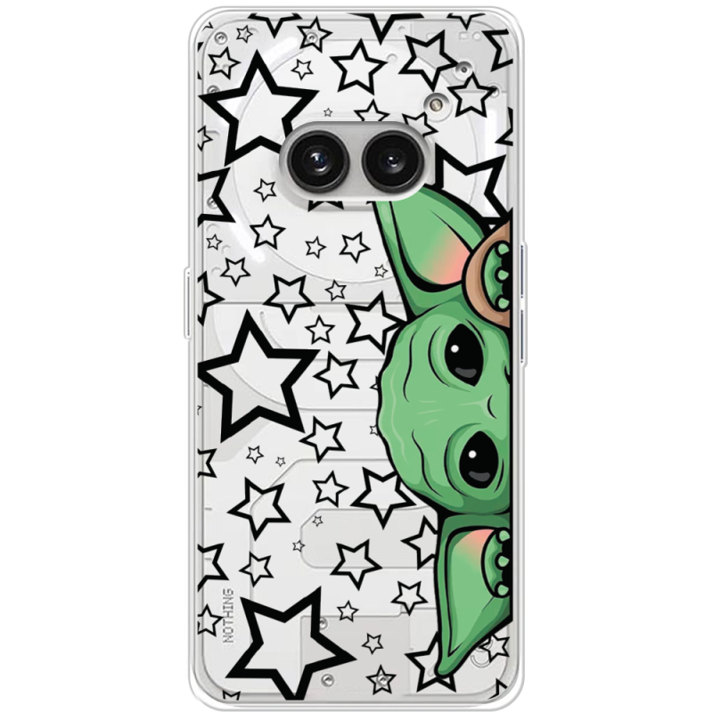 Прозрачный чехол BoxFace Nothing Phone (2a) Baby Yoda