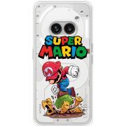 Прозрачный чехол BoxFace Nothing Phone (2a) Super Mario