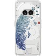 Прозрачный чехол BoxFace Nothing Phone (2a) Feather