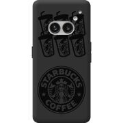 Черный чехол BoxFace Nothing Phone (2a) Black Coffee