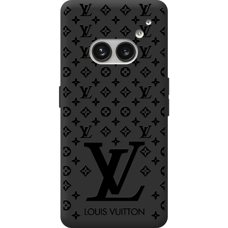 Черный чехол BoxFace Nothing Phone (2a) LV Style