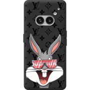 Черный чехол BoxFace Nothing Phone (2a) looney bunny