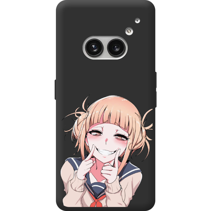 Черный чехол BoxFace Nothing Phone (2a) Himiko Toga Smile