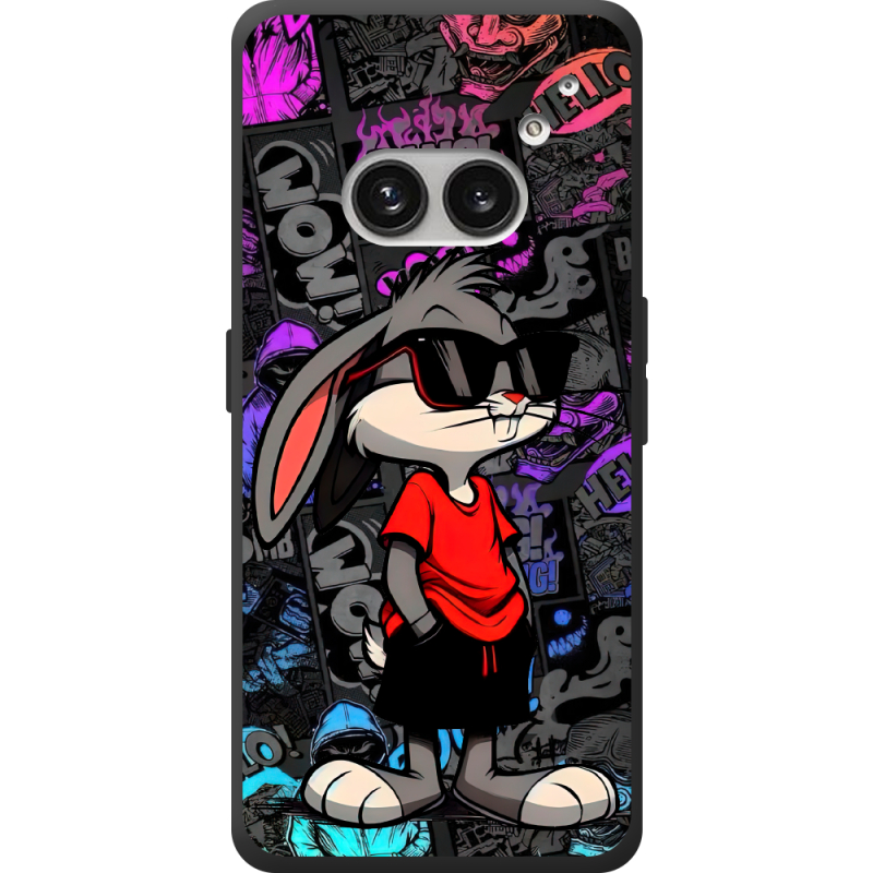 Черный чехол BoxFace Nothing Phone (2a) Малий вухань