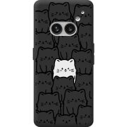 Черный чехол BoxFace Nothing Phone (2a) 