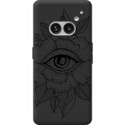 Черный чехол BoxFace Nothing Phone (2a) Eye