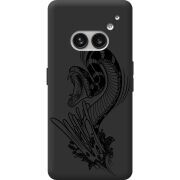 Черный чехол BoxFace Nothing Phone (2a) Snake