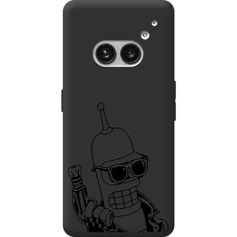 Черный чехол BoxFace Nothing Phone (2a) 