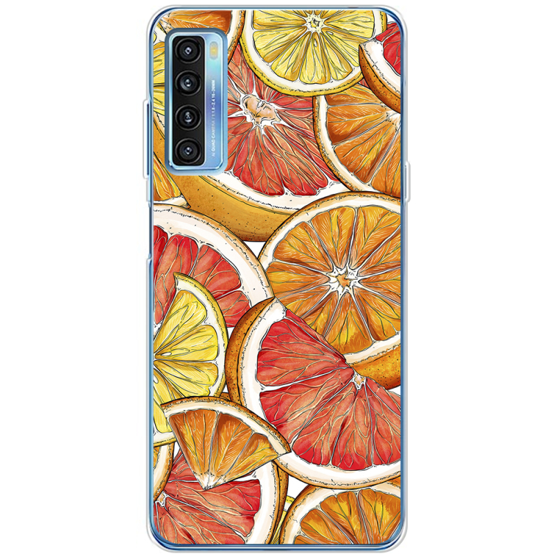 Чехол BoxFace TCL 20L Plus Citrus Pattern