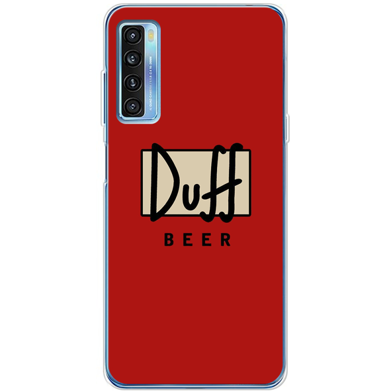 Чехол BoxFace TCL 20L Plus Duff beer