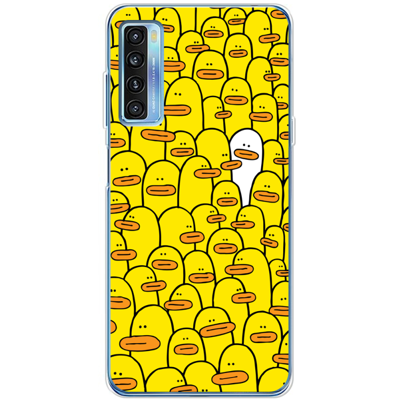 Чехол BoxFace TCL 20L Plus Yellow Ducklings