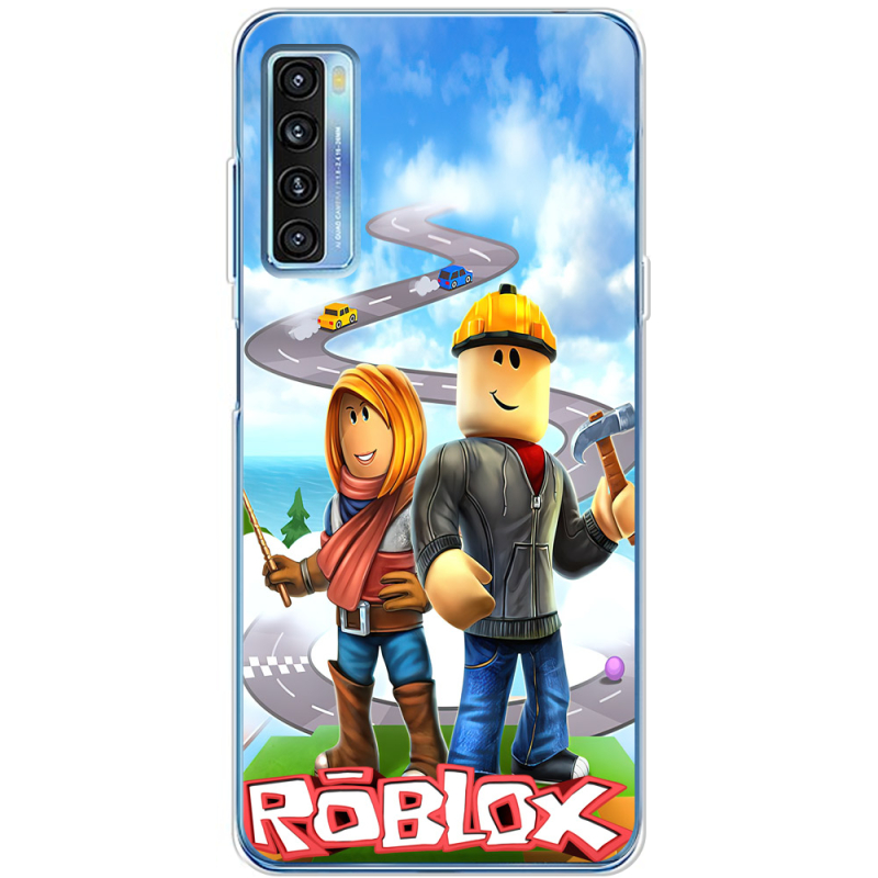 Чехол BoxFace TCL 20L Plus Roblox Білдерман