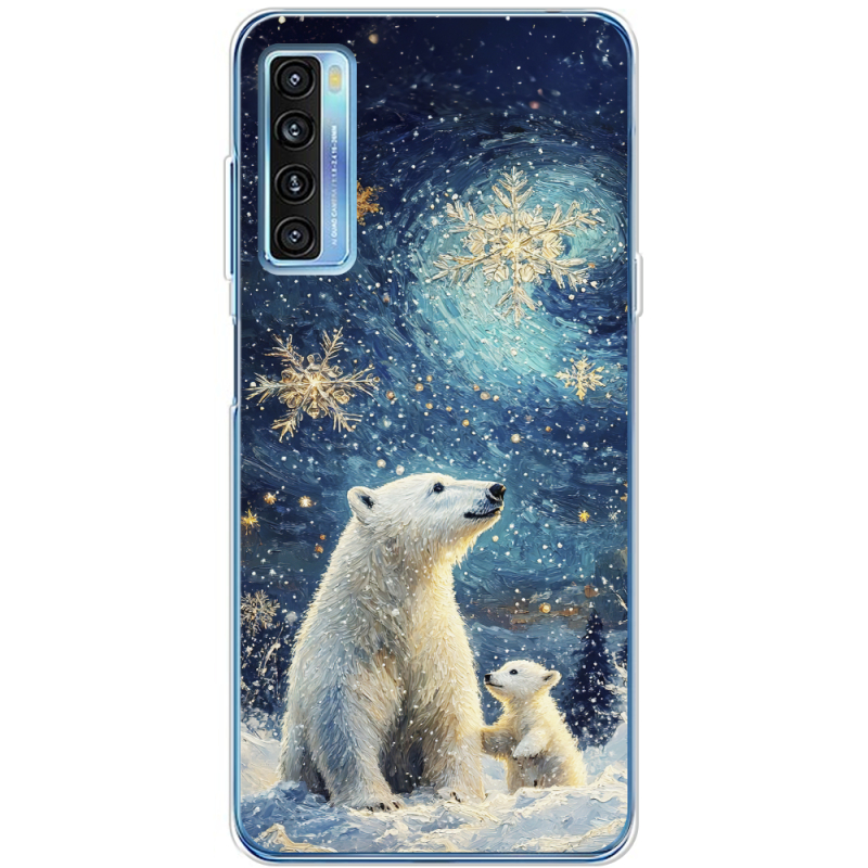 Чехол BoxFace TCL 20L Plus Північні ведмеді