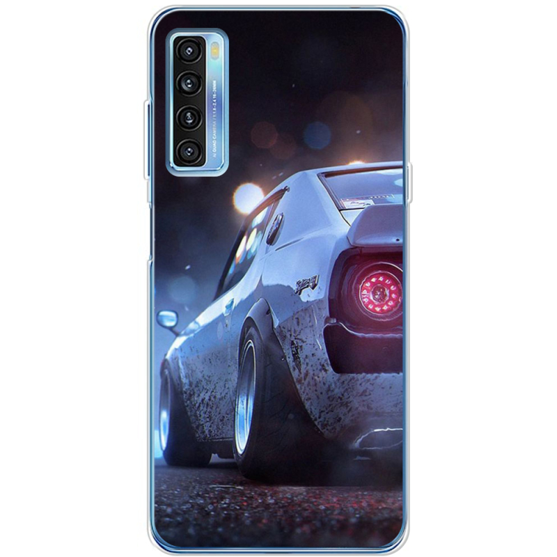 Чехол BoxFace TCL 20L Plus Silver Car