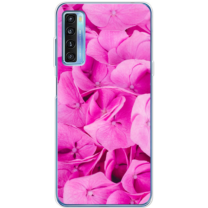 Чехол BoxFace TCL 20L Plus Pink Flowers