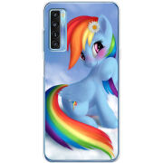 Чехол BoxFace TCL 20L Plus My Little Pony Rainbow Dash