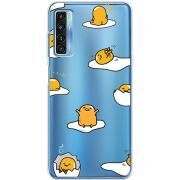 Прозрачный чехол BoxFace TCL 20L Plus Gudetama