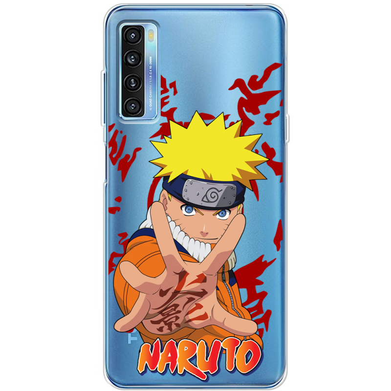 Прозрачный чехол BoxFace TCL 20L Plus Naruto