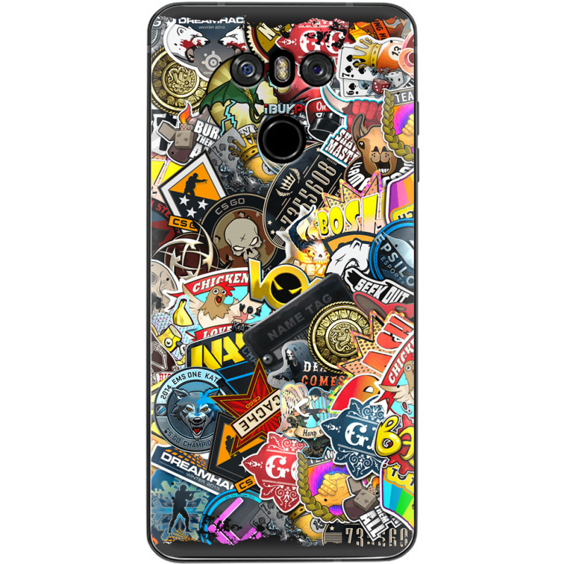 Чехол Uprint LG G6 LGH870DS CS:Go Stickerbombing