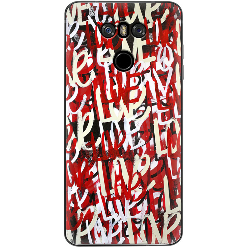 Чехол Uprint LG G6 LGH870DS Love Graffiti