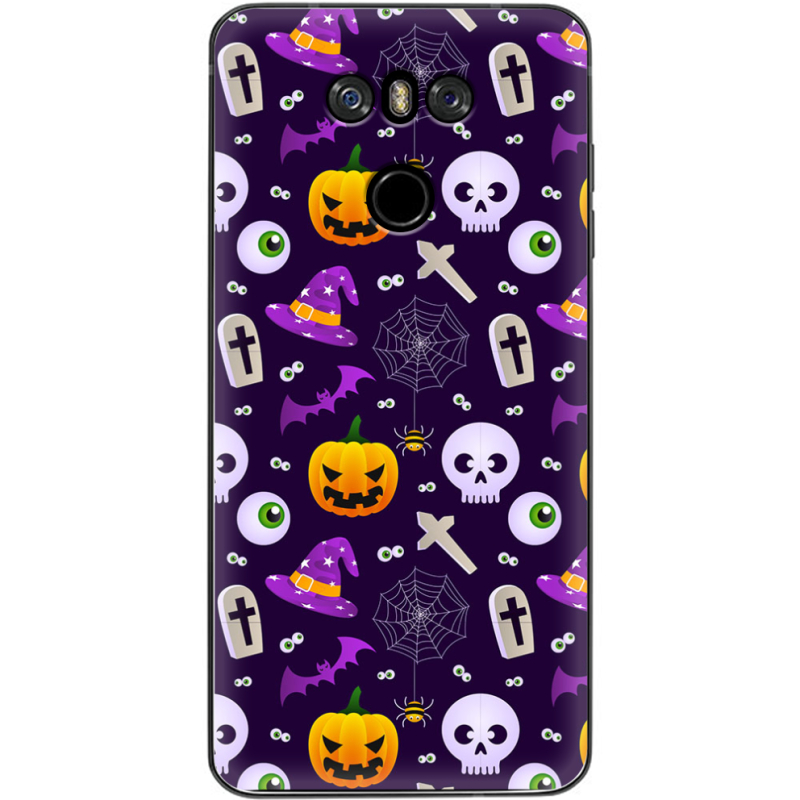 Чехол Uprint LG G6 LGH870DS Halloween Purple Mood