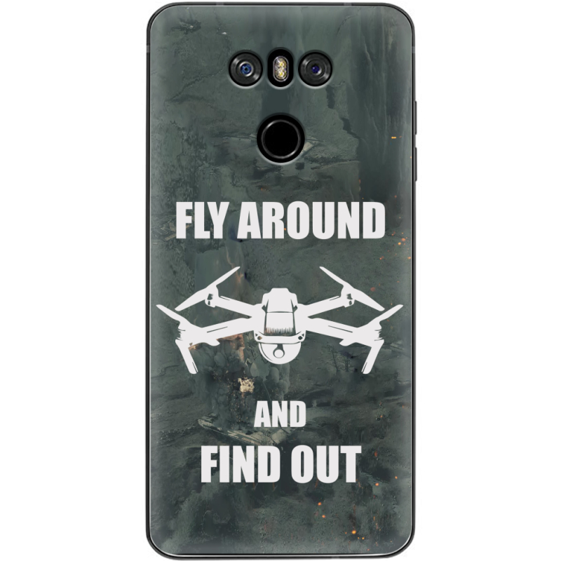 Чехол Uprint LG G6 LGH870DS Дрон Fly Around