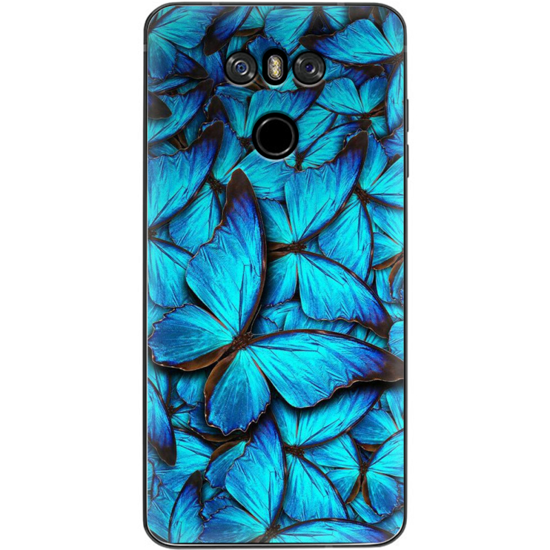 Чехол Uprint LG G6 LGH870DS лазурные бабочки