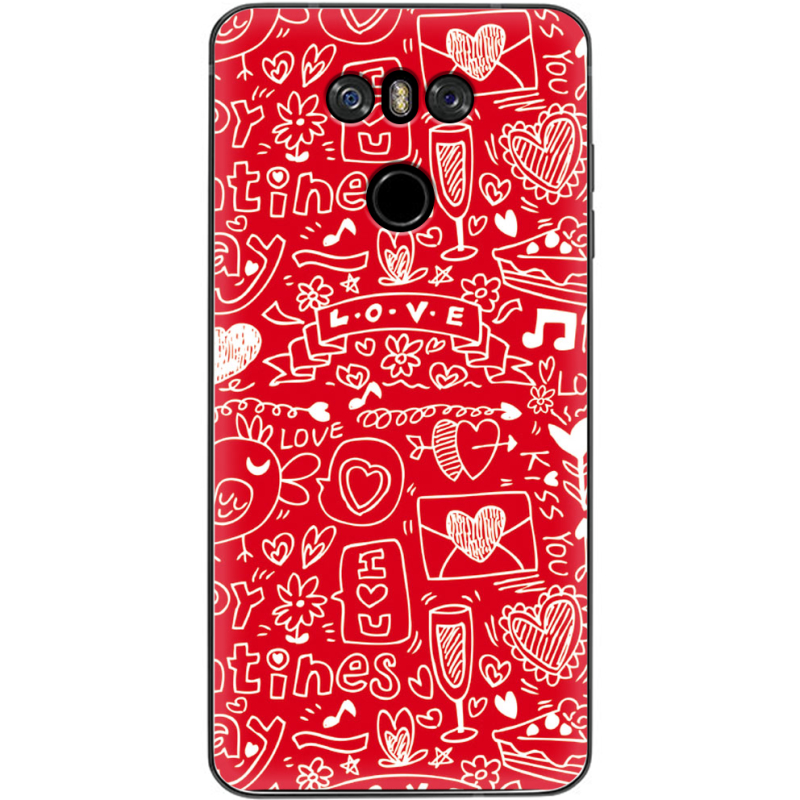 Чехол Uprint LG G6 LGH870DS Happy Valentines