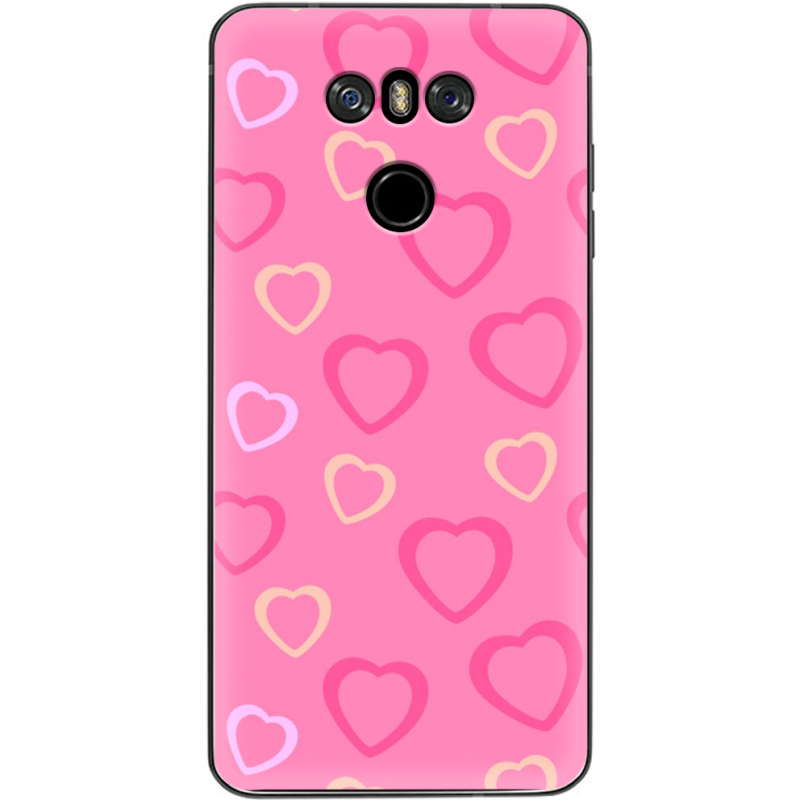 Чехол Uprint LG G6 LGH870DS Sugar Hearts