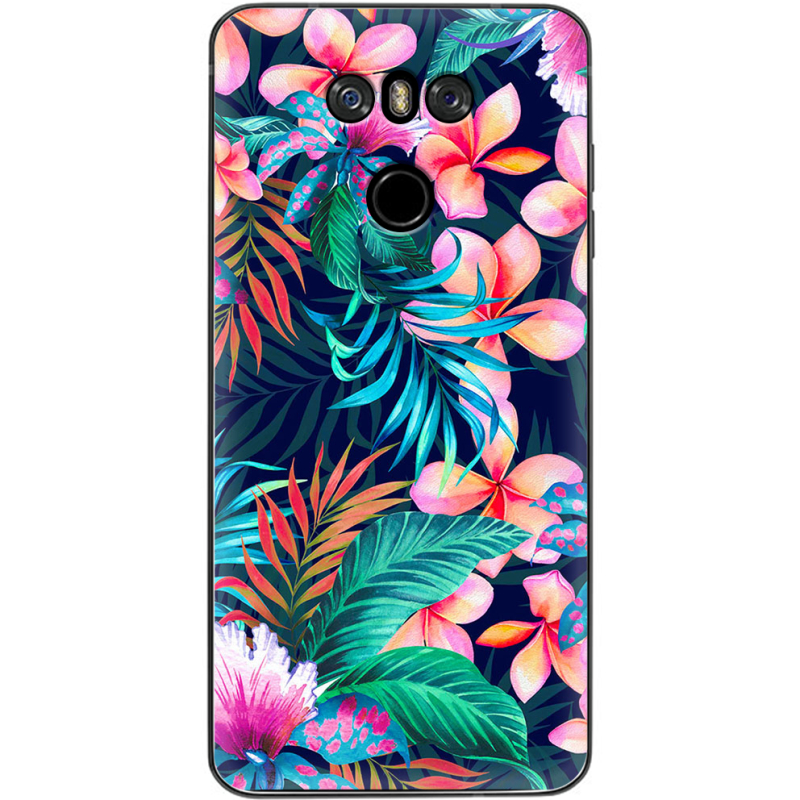 Чехол Uprint LG G6 LGH870DS flowers in the tropics