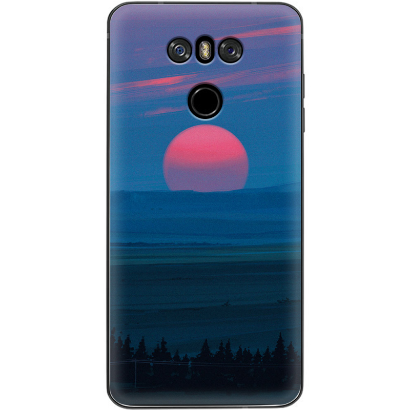 Чехол Uprint LG G6 LGH870DS Cold Red Light