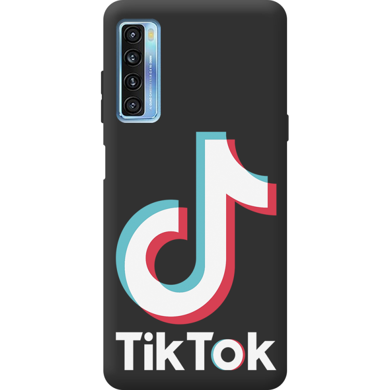 Черный чехол BoxFace TCL 20L Plus Tik Tok