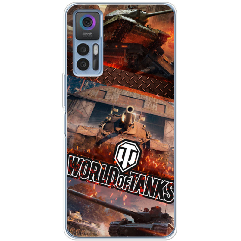 Чехол BoxFace TCL 30 World Of Tanks