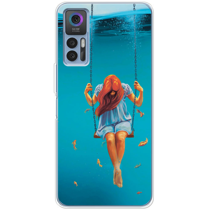 Чехол BoxFace TCL 30 Girl In The Sea