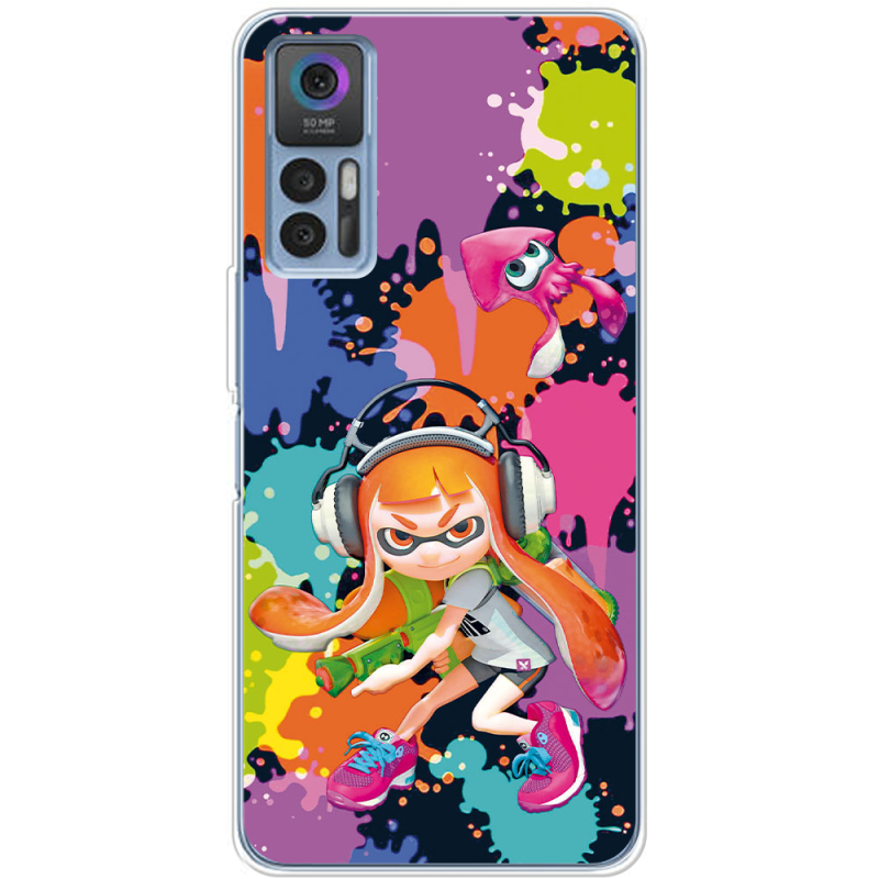 Чехол BoxFace TCL 30 Splatoon Inklings